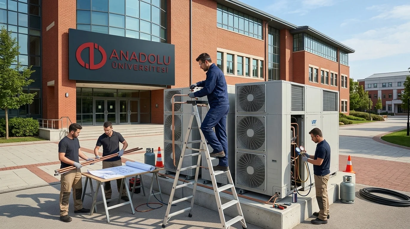 Anadolu Üniversitesi VRF Klima Çözümleri