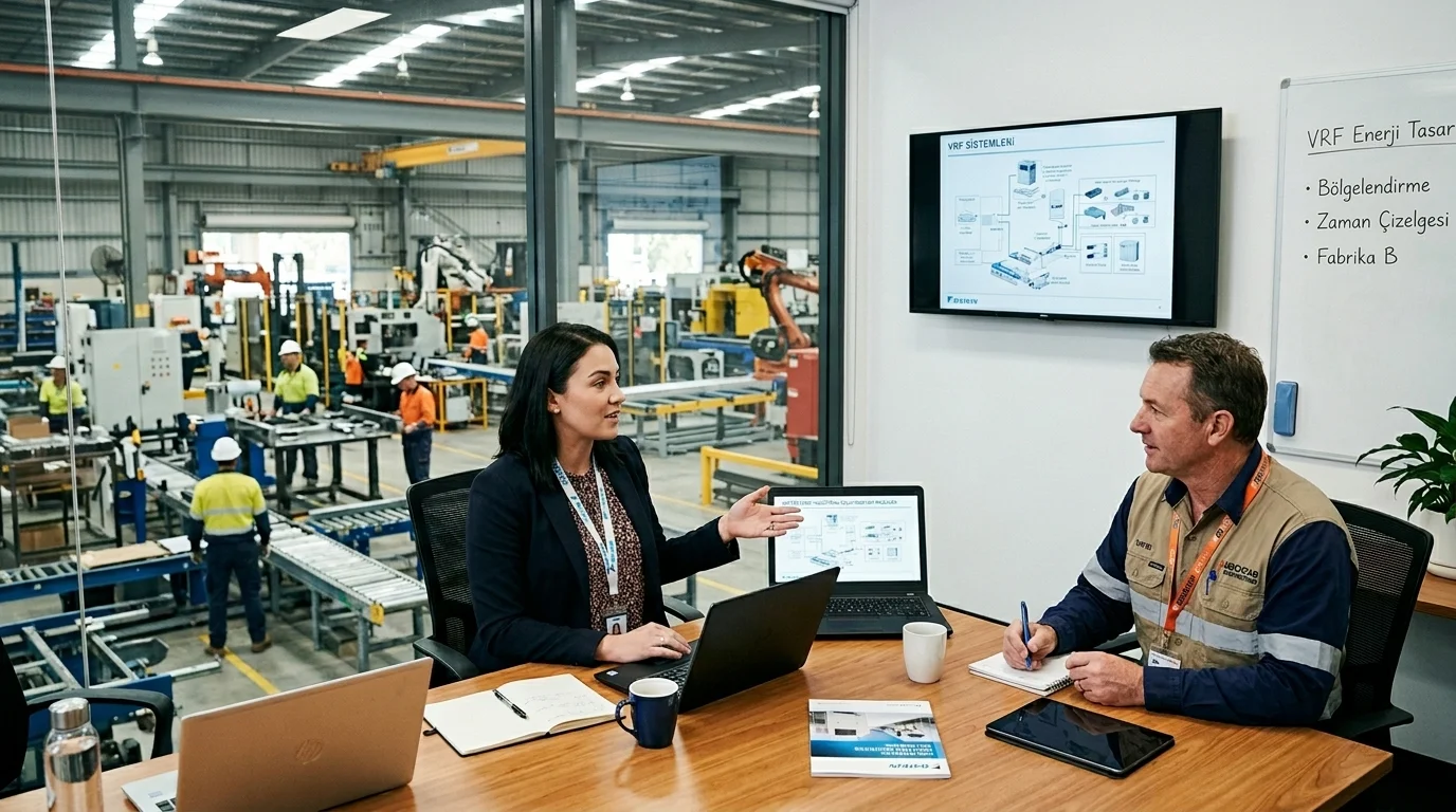 Fabrika VRF Klima Sistemleri