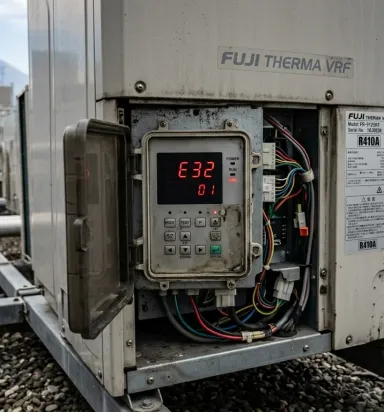 Fuji Therma VRF Klima Arıza Kodları ve Endüstriyel Teşhis Yöntemleri