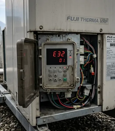 Fuji Therma VRF Klima Arıza Kodları ve Endüstriyel Teşhis Yöntemleri