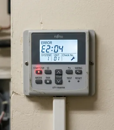 Fujitsu VRF Klima Arıza Kodları – Uzman Müdahalesi Talep Edin