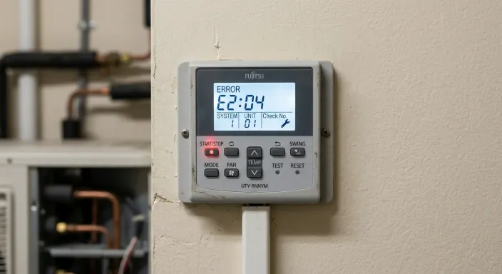 Fujitsu VRF Klima Arıza Kodları – Uzman Müdahalesi Talep Edin