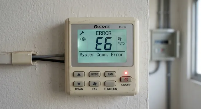 Gree VRF Klima Arıza Kodları ve Mühendislik Çözümleri