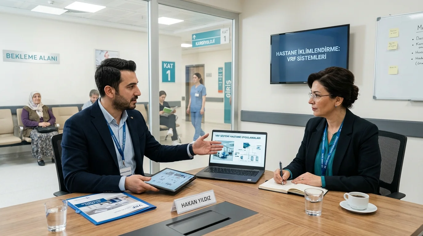 Hastane VRF Klima Uygulaması