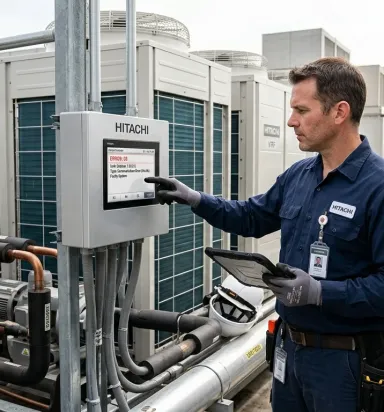 Hitachi VRF Klima Arıza Kodları ve Çözüm Yolları