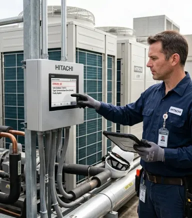 Hitachi VRF Klima Arıza Kodları ve Çözüm Yolları