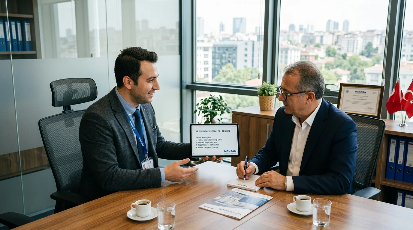 İş Yeri VRF Klima Uygulaması