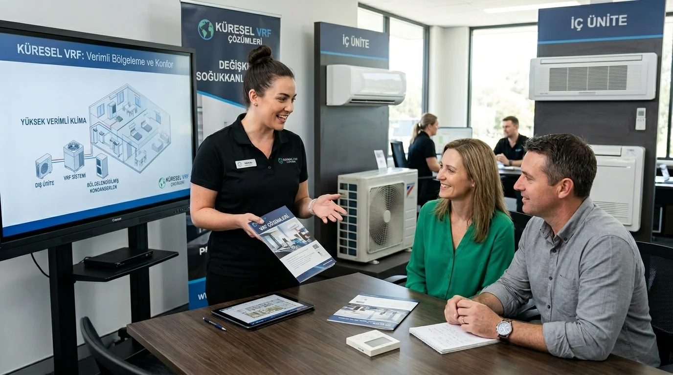 Konut VRF Klima Uygulaması