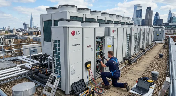 LG VRF Klima Arıza Kodları – Temel Arızalar ve Çözümler