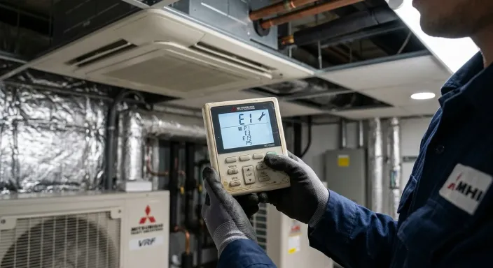 Mitsubishi Heavy VRF Klima Arıza Kodları