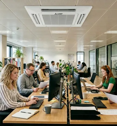 Ofisler ve Plazalar İçin En İyi İklimlendirme Sistemi Mitsubishi VRF