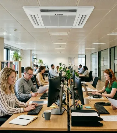 Ofisler ve Plazalar İçin En İyi İklimlendirme Sistemi Mitsubishi VRF