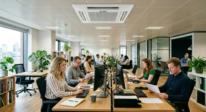 Ofisler ve Plazalar İçin En İyi İklimlendirme Sistemi Mitsubishi VRF