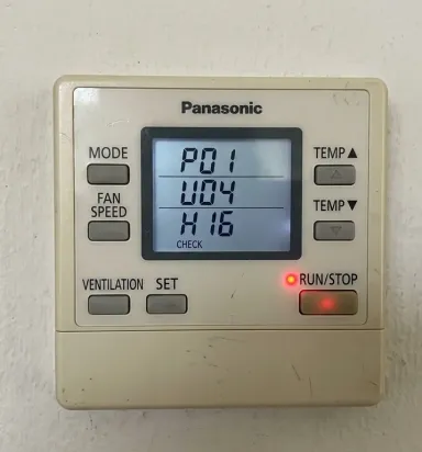Dijital Teşhis Rehberi: Panasonic VRF Klima Arıza Kodları ve Çözümleri