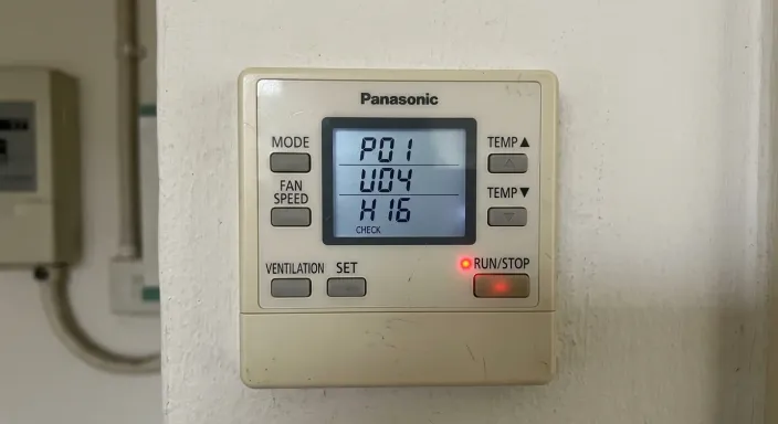 Dijital Teşhis Rehberi: Panasonic VRF Klima Arıza Kodları ve Çözümleri