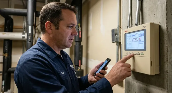 Sanyo VRF Klima Arıza Kodları ve Mühendislik Çözümleri