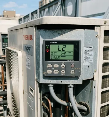 Toshiba VRF Klima Arıza Kodları ve Çözümleri
