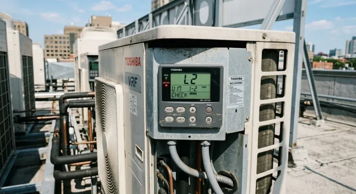 Toshiba VRF Klima Arıza Kodları ve Çözümleri