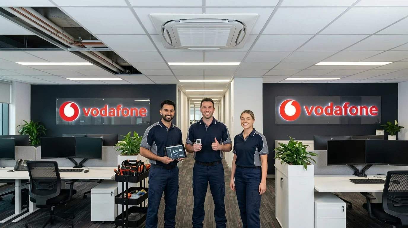 Vodafone Türkiye VRF Klima Çözümleri