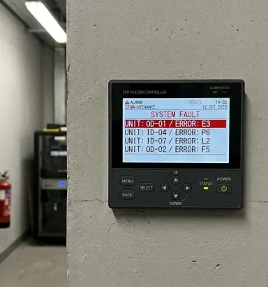 Dijital Teşhis ve Çözüm Haritası: VRF Klima Arıza Kodları