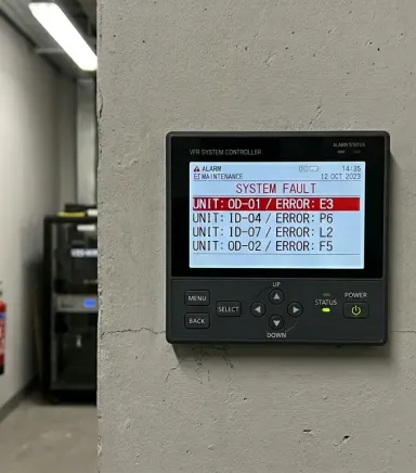 Dijital Teşhis ve Çözüm Haritası: VRF Klima Arıza Kodları