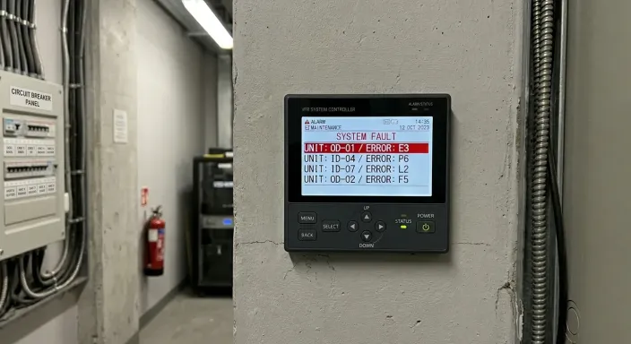 Dijital Teşhis ve Çözüm Haritası: VRF Klima Arıza Kodları