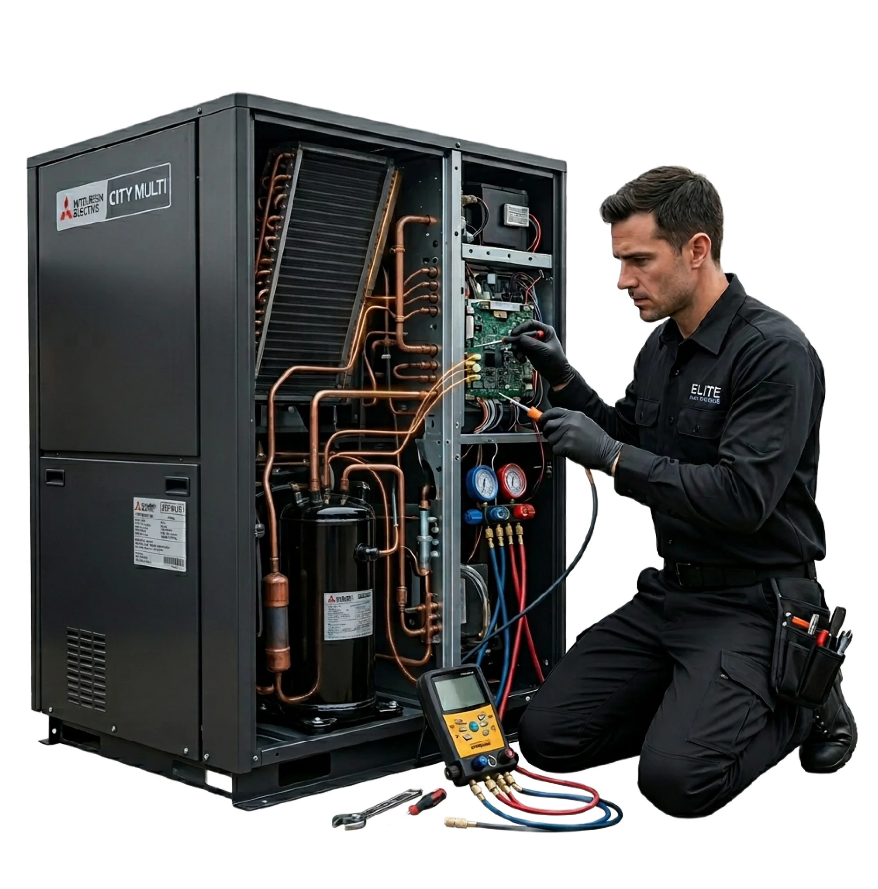 VRF klima sistemleriniz için hızlı müdahale, düzenli bakım ve uzman teknik servis desteği!