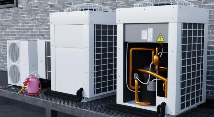 Yeni Nesil VRF Sistemi – Yüksek Verimli Kompresör Sonsuz Kapasite Kontrolü